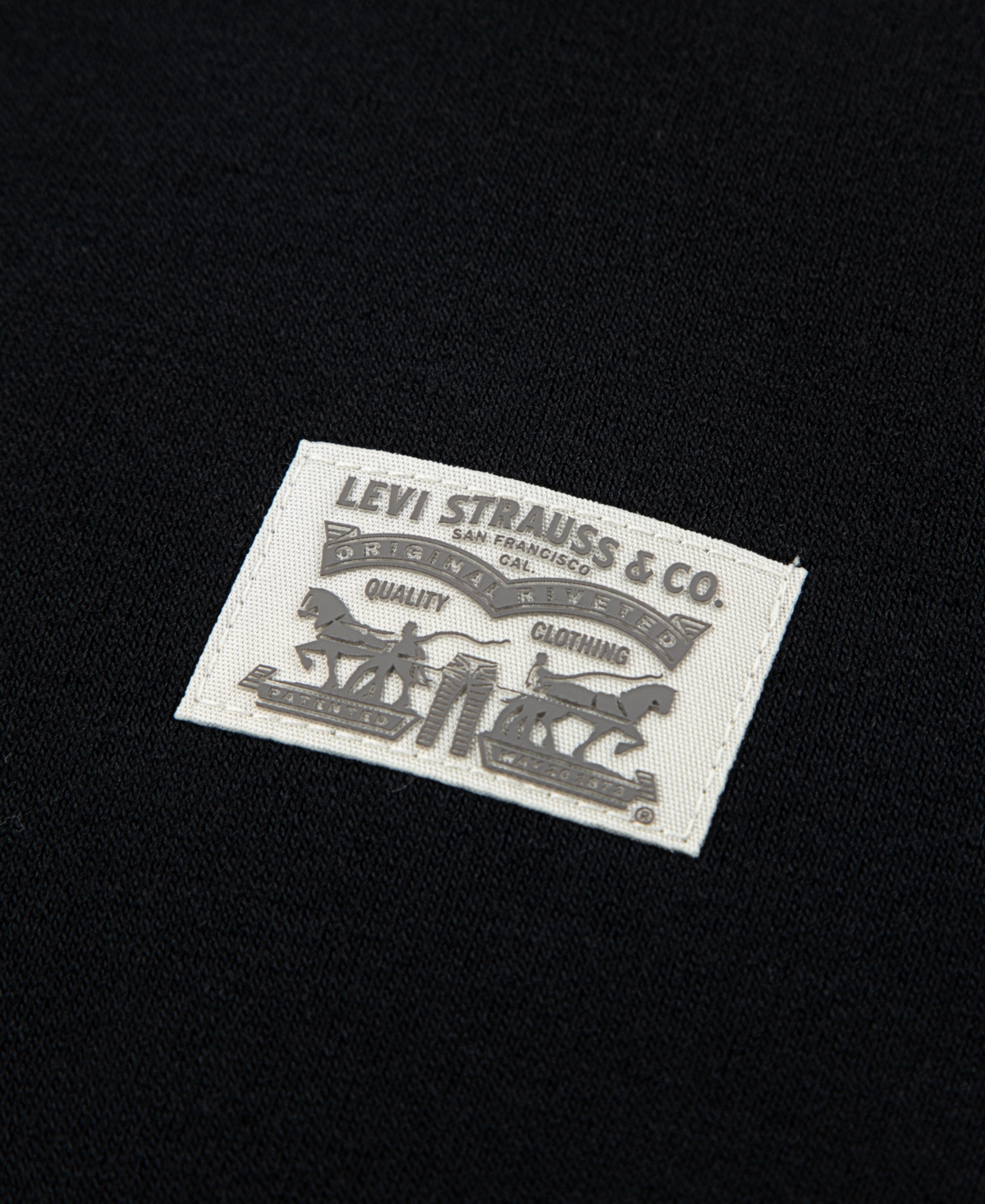 Levi's Boys 8-20 Pull-on Hoodie Sweatshirt In Black