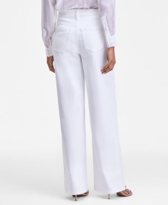 Women's High-Rise Wide-Leg Jeans, Macy's Exclusive