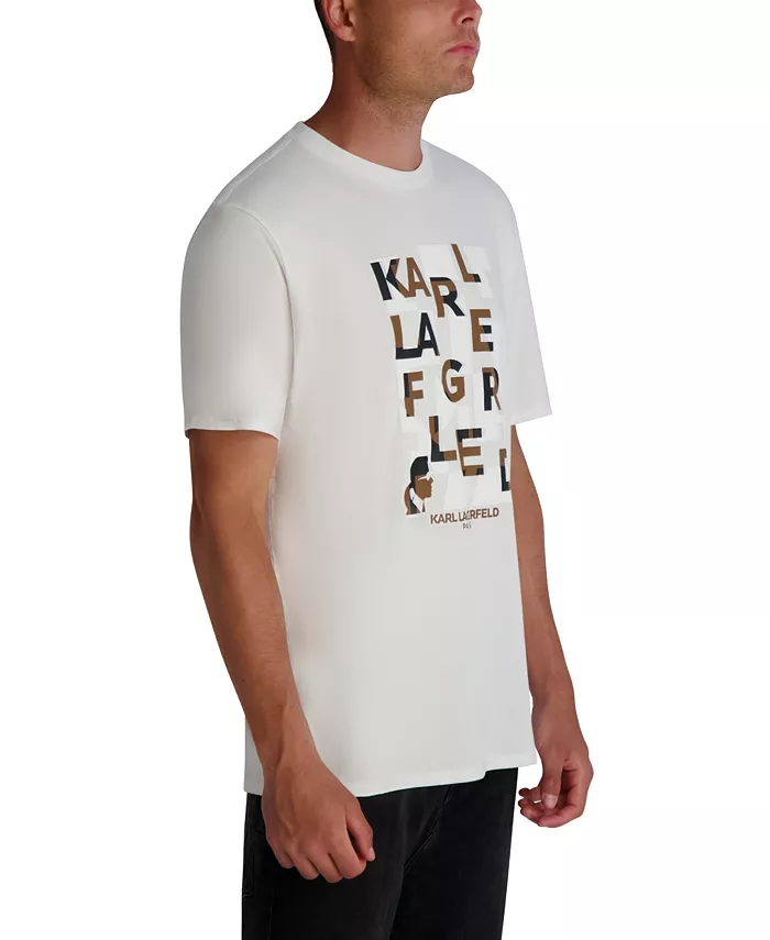 Men's Stacked Print T-Shirt - thumbnail 4