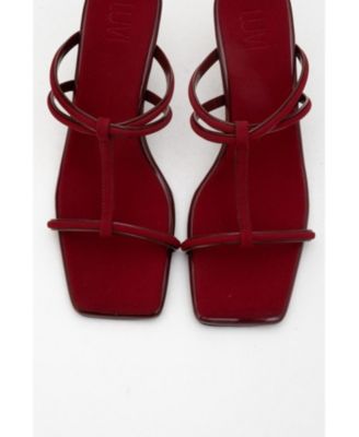 Mocha Strap Heel Sandal (Women)