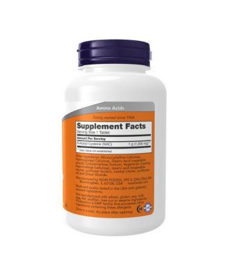 N-Acetyl-L-Cysteine (NAC) ,1000 mg ,120 Tabs