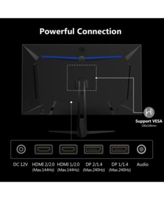 27 inch 2K QHD 2560 x 1440 240 Hz 1 ms Flat-Panel IPS Gaming Monitor