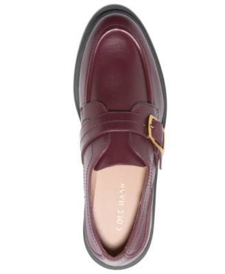 Women's Carlitta Monk Strap Lug Oxford Loafers