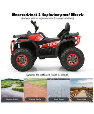 12V Kids Electric 4-Wheeler ATV Quad with MP3 Player and LED Lights