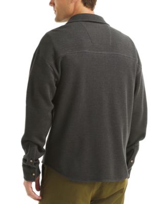 Men's Pique Double Knit Long Sleeves Shirt