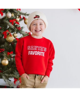 Toddler Boys Santa's Favorite Christmas Sweatshirt