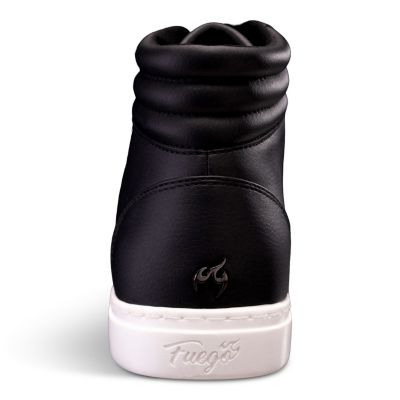 Women's Black High-top Sneaker