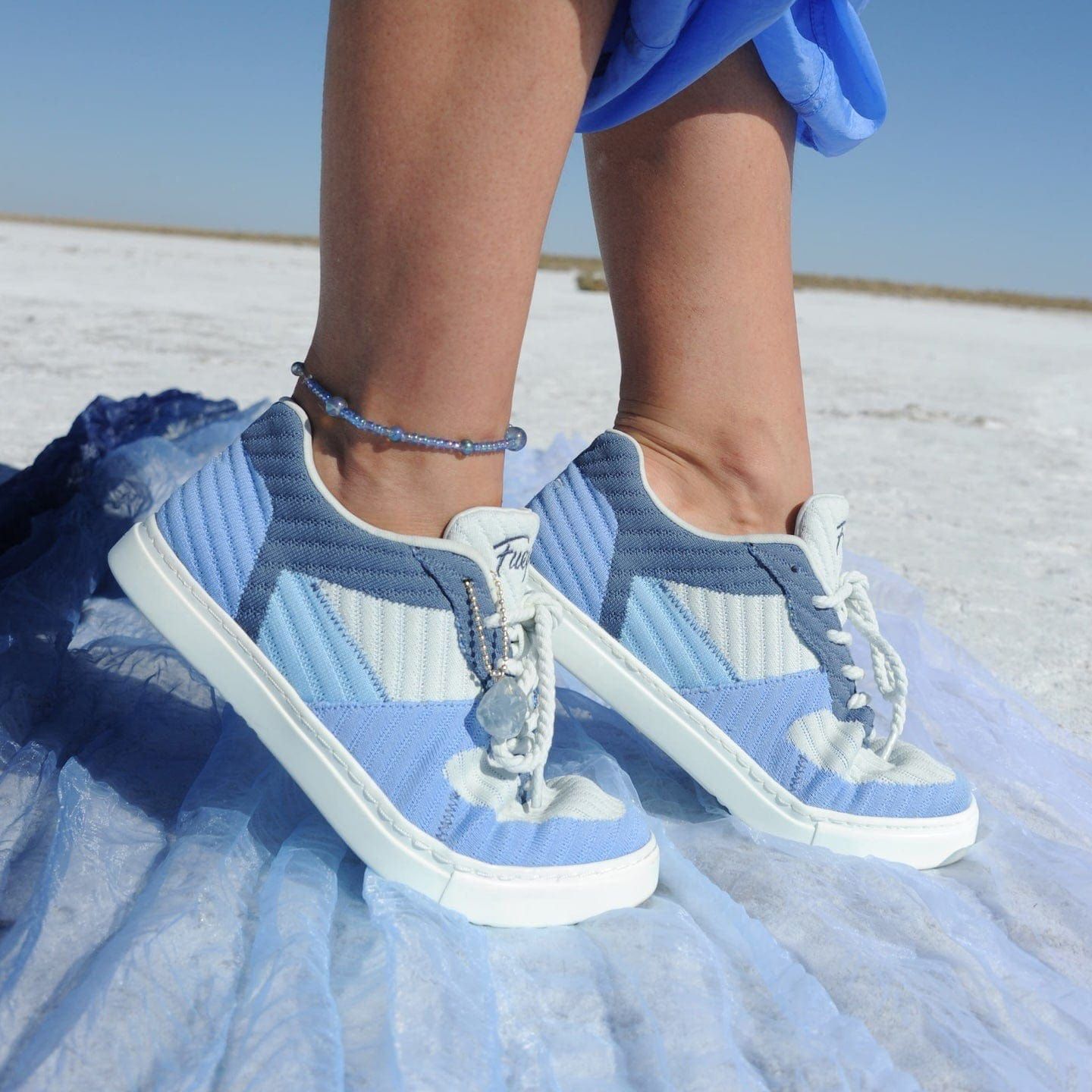 Мужские кроссовки Fuego Blue Jade Low-top, цвет: Синий нефритовый — фото 3