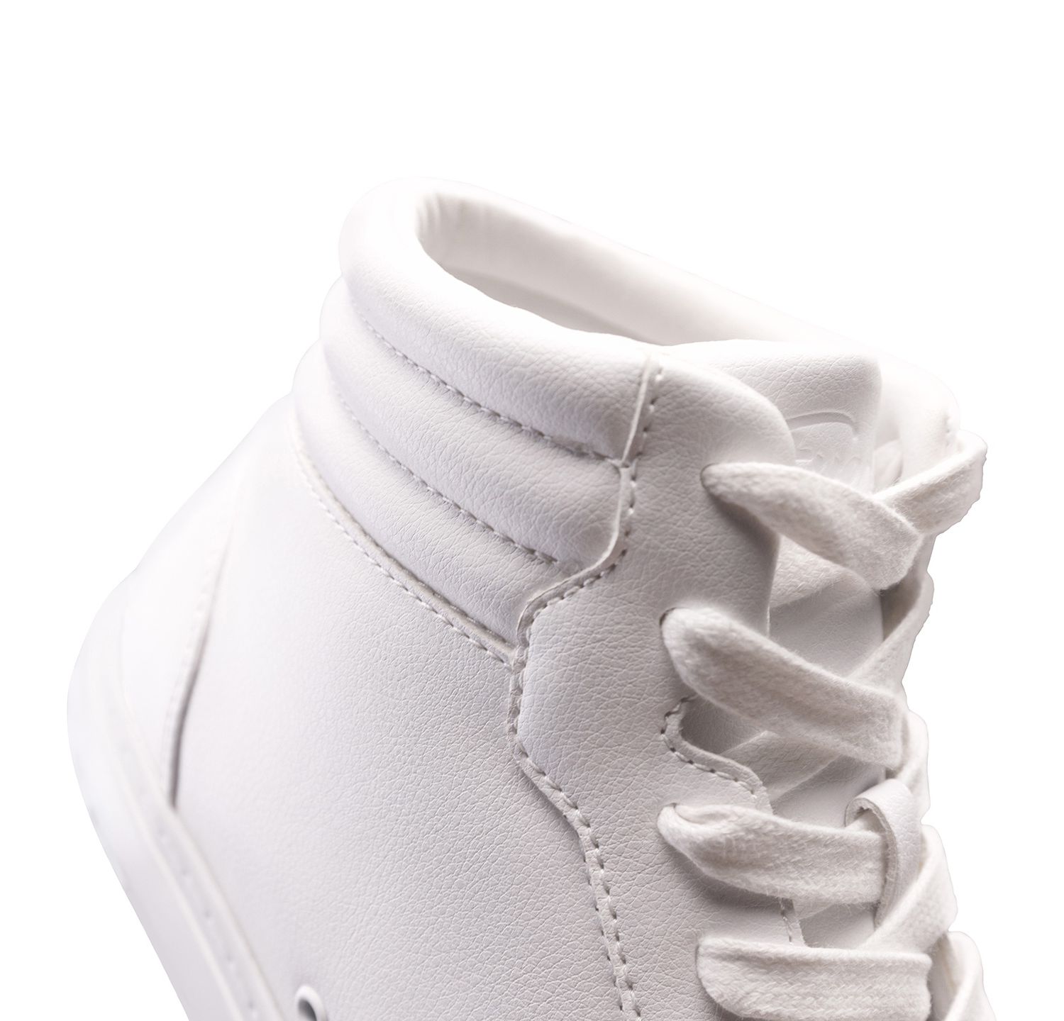 Men's White High-top Sneaker
