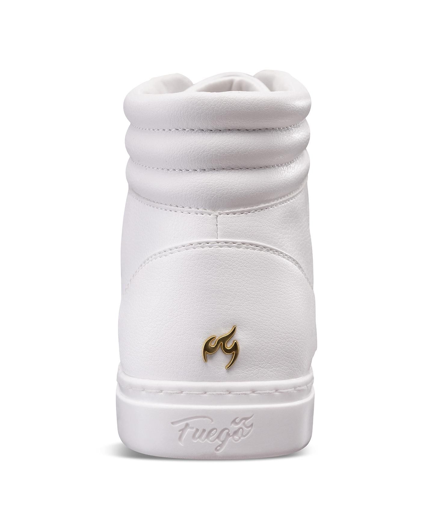 Кроссовки Fuego White High-top Sneaker для мальчиков, цвет: Белый — фото 7
