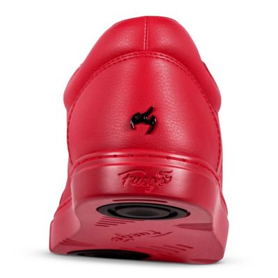 Women's Red Low-top Sneaker