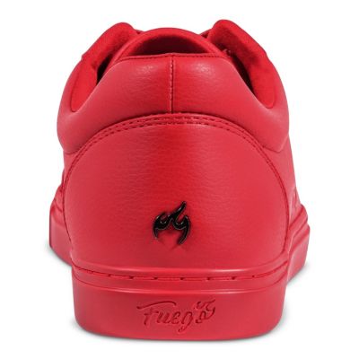 Men's Red Low-top Sneaker
