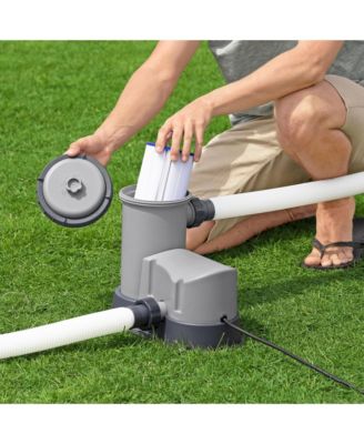 Flowclear 1,500 GPH 120V Above Ground Swimming Pool Water Filter Pump