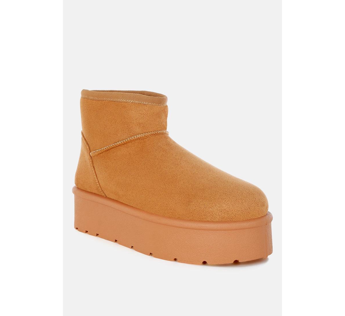 London Rag Derta Soft Microfiber Snow Boots Women