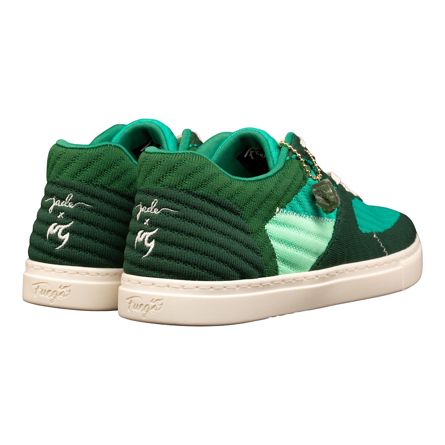 Мужские кроссовки Fuego Green Jade Low-top, цвет: Зелёный нефритовый — фото 8