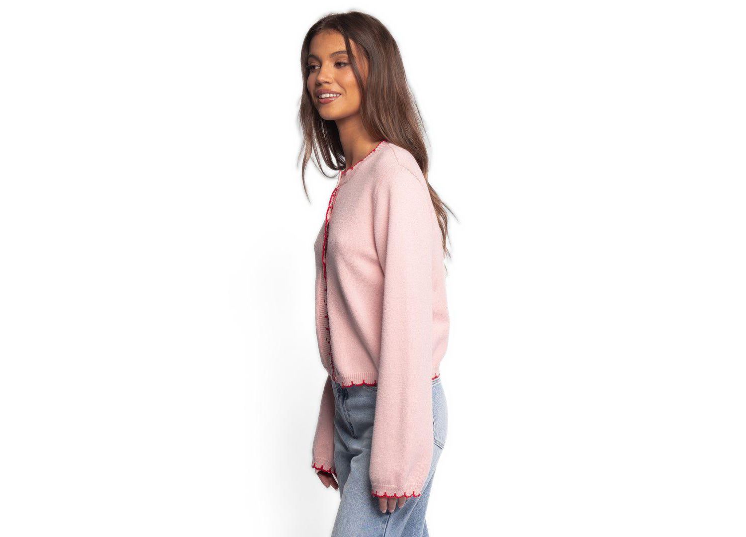 Women's Payton Scallop Cardigan