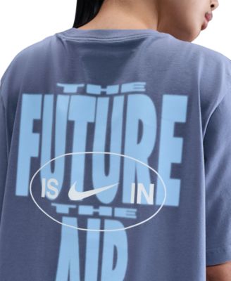 Women's Ribbed Collar Loose T-Shirt