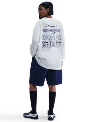 Women's Oversized Long-Sleeve T-Shirt