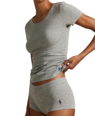 Women's 2-Piece T-Shirt and Boy Short Set