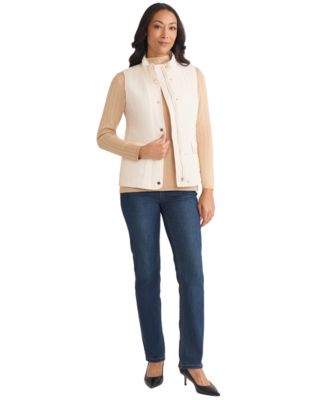 Jones New York - Petite Patch Pocket Vest