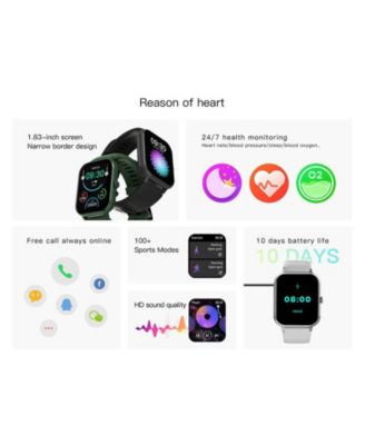 Bluetooth Call Smart Watch Heart Rate And Blood