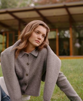 Women's Knit Long Sleeve Cardigan