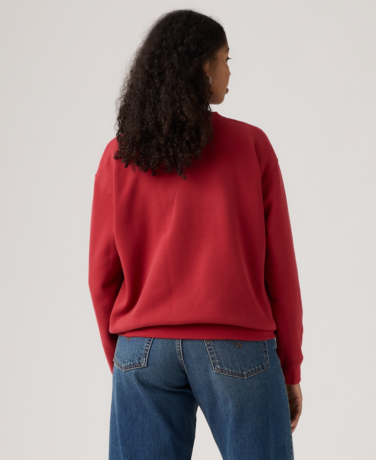 Levi's Plus Size Everyday Crewneck Sweatshirt In Red