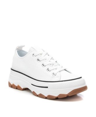 Women's Lace-Up Canvas Sneakers Refresh Collection By XTI
