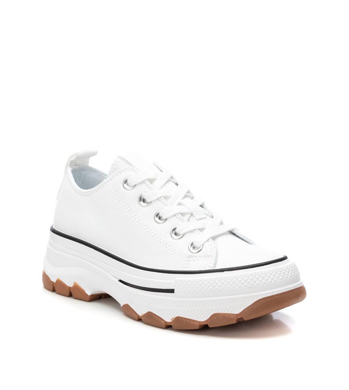 Women's Lace-Up Canvas Sneakers Refresh Collection By Xti