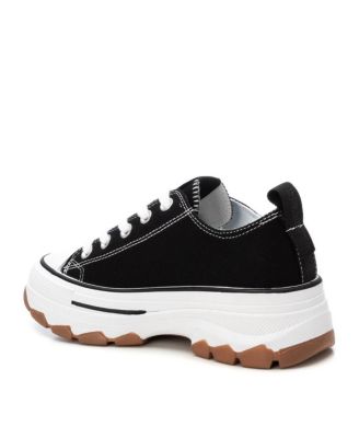 Women's Lace-Up Canvas Sneakers Refresh Collection By XTI