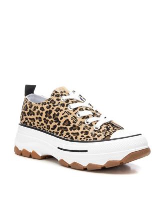 Women's Lace-Up Canvas Sneakers Refresh Collection By XTI