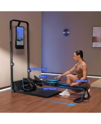 AeroRow Rowing Bench, Next Generation of Rowing Machines, Rower Attachment for Gym Monster