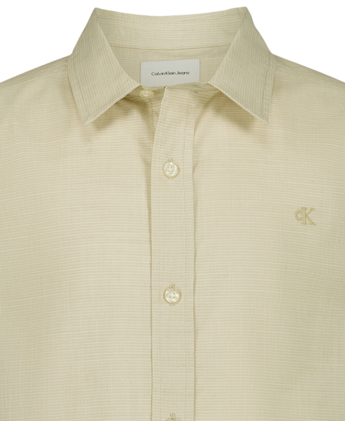 Calvin Klein Boys 8-18 Textured Long Sleeve Shirt