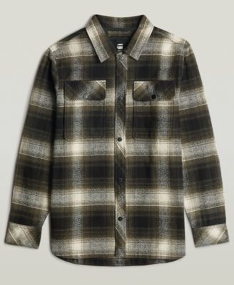Men's Plaid Overshirt