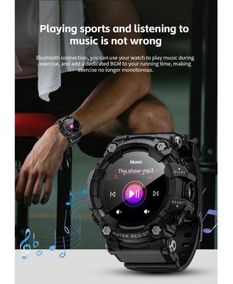Outdoor Adventure Waterproof Smart watch with Bluetooth Calling and Compass