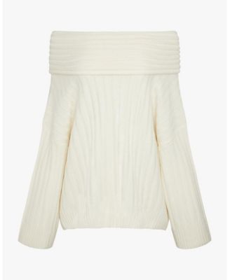 Women's Oversized Off Shoulder Sweater
