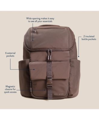 Baby BELONG TOP OPEN BACKPACK WOVEN CHOCOLATE