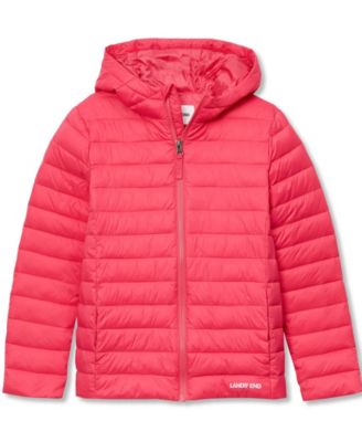 Girls FeatherFree Insulated Hooded Packable Jacket