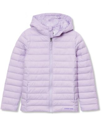 Girls FeatherFree Insulated Hooded Packable Jacket
