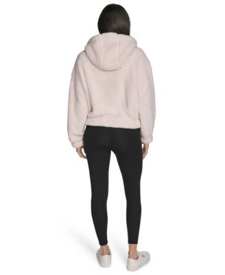 Women's Performance Oversized Hooded Sherpa Jacket