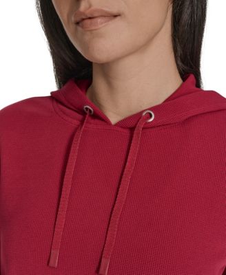 Performance Women's Waffle-Knit Pullover Hoodie