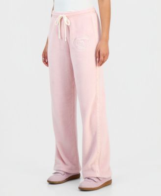 Juniors' Hello Kitty Lace-Trim Woobie Pants