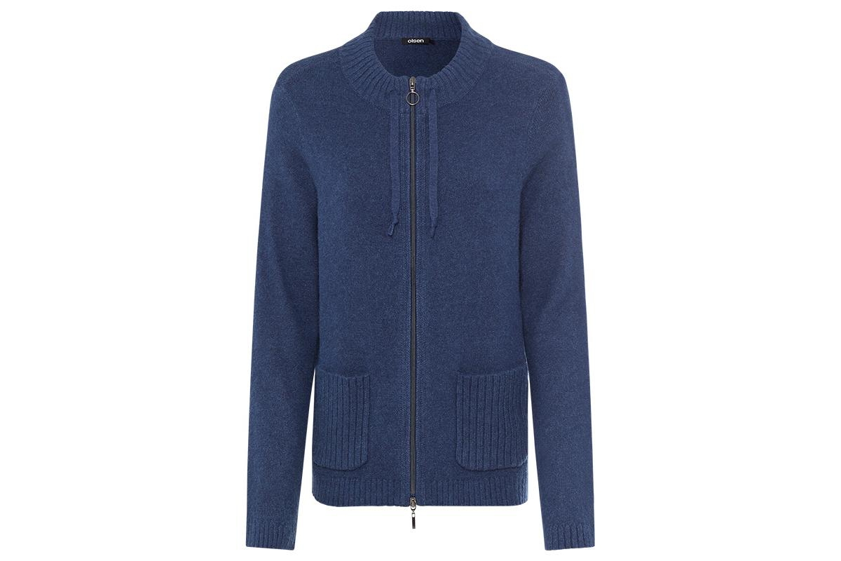 Olsen Women's Zip Front Cardigan