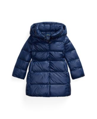 Polo Ralph Lauren - Girls 2T-6X Hooded Long Jacket