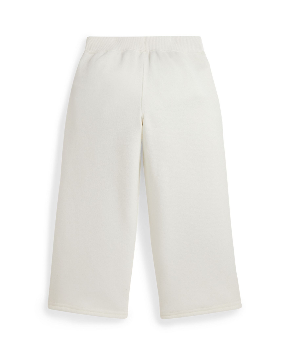 Polo Ralph Lauren Girls 2t-6x Logo Crest Wide-leg Pants In White