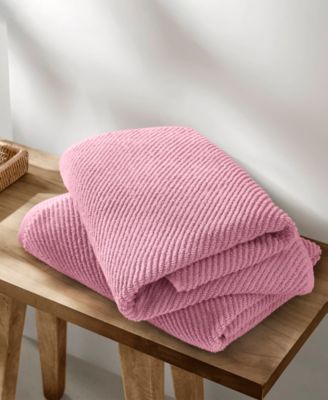 Diagonal Ribbed Cotton 4-Pc. Bath Towel Set