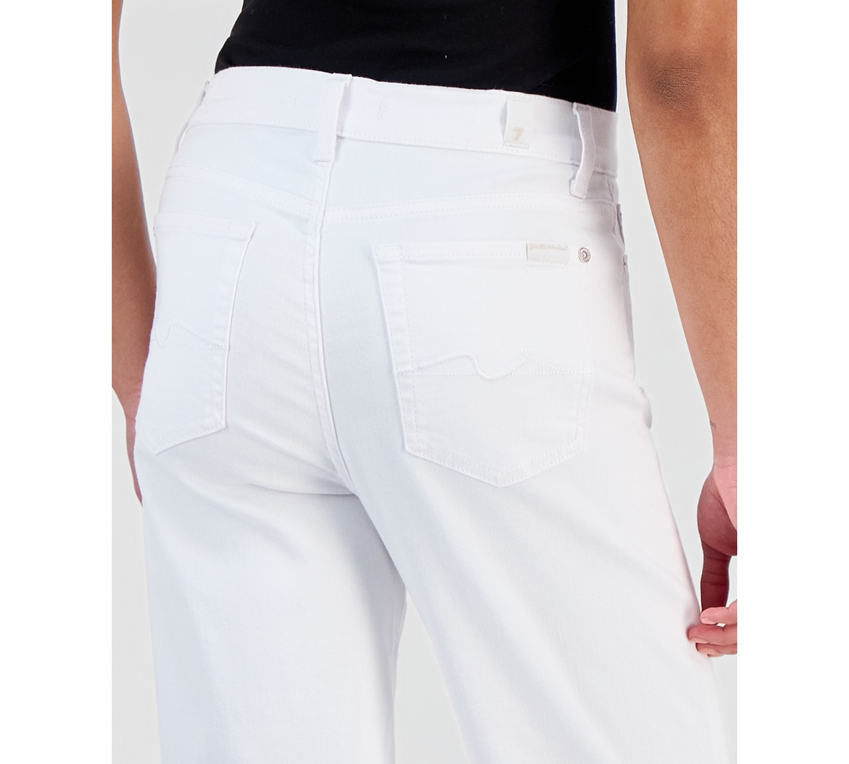 7 For All Mankind Women's Alexa Cropped Jeans In Animal Print