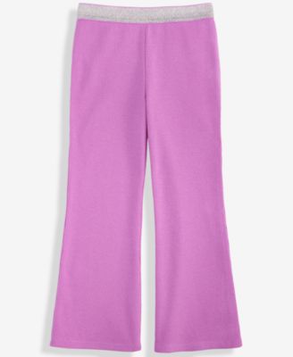 Epic Threads - Toddler Girls Glitter-Waist Ribbed Flare Pants