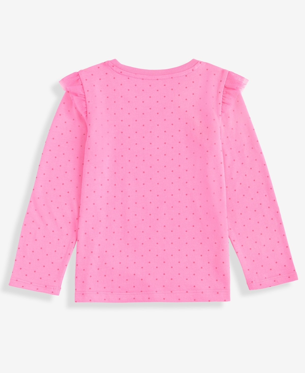 Epic Threads Girls Toddler 2T-4T Polka Dot Ruffle Long-Sleeve Top, Macy's Exclusive