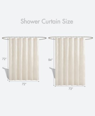 Candice Sheer Shower Curtain, 72" x 72"